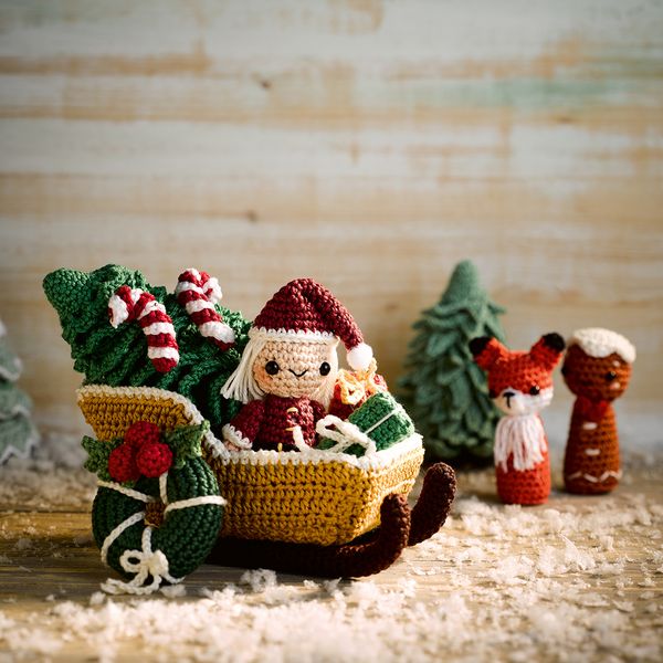 Produktbild: Mein geh&auml;keltes Weihnachtsdorf - Adventskalenderbuch
