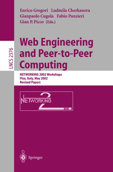 Produktbild: Web Engineering and Peer-to-Peer Computing