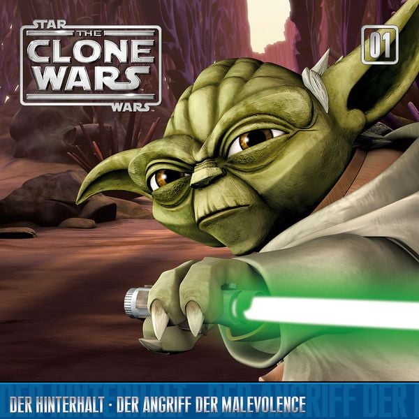 The Clone Wars / 01: Der Hinterhalt / Der Angriff der Malevolence - , CD, 9783829124102