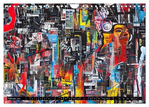Produktbild: Abstrakt color Art (Wandkalender 2026 DIN A4 quer), CALVENDO Monatskalender