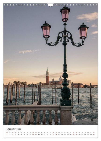 Produktbild: Venedig - Eine Stadt zum Verlieben. (Wandkalender 2026 DIN A3 hoch), CALVENDO Monatskalender