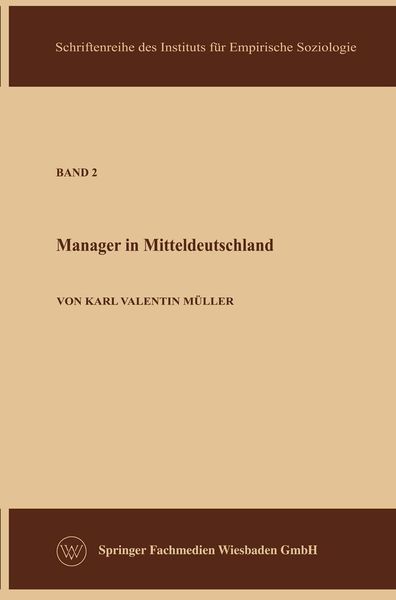 Produktbild: Die Manager in der Sowjetzone