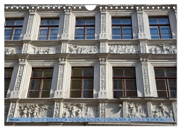 Produktbild: Fassadenreichtum in G&ouml;rlitz (Wandkalender 2026 DIN A4 quer), CALVENDO Monatskalender
