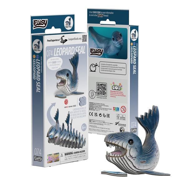 EUGY - 3D Bastelset Seeleopard