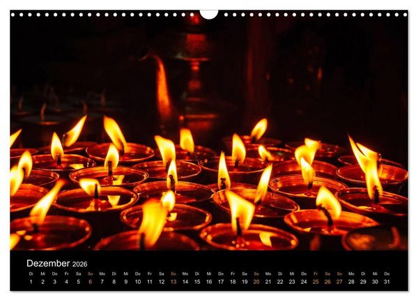 Produktbild: Nepal - In den Stra&szlig;en von Kathmandu (Wandkalender 2026 DIN A3 quer), CALVENDO Monatskalender