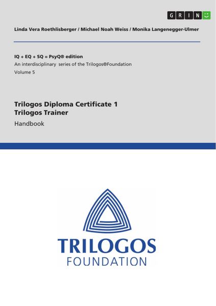 Produktbild: Trilogos Diploma Certificate 1 - Trilogos Trainer