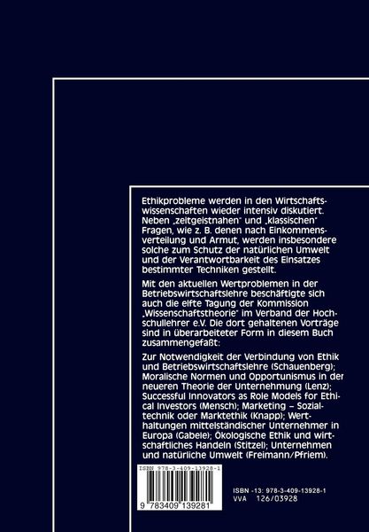 Produktbild: Wirtschaftsethik