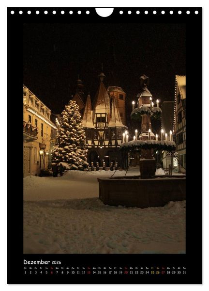 Produktbild: Odenwald & Bergstra&szlig;e (Wandkalender 2026 DIN A4 hoch), CALVENDO Monatskalender