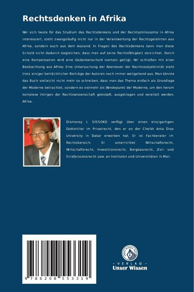Produktbild: Rechtsdenken in Afrika