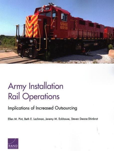 Produktbild: Army Installation Rail Operations