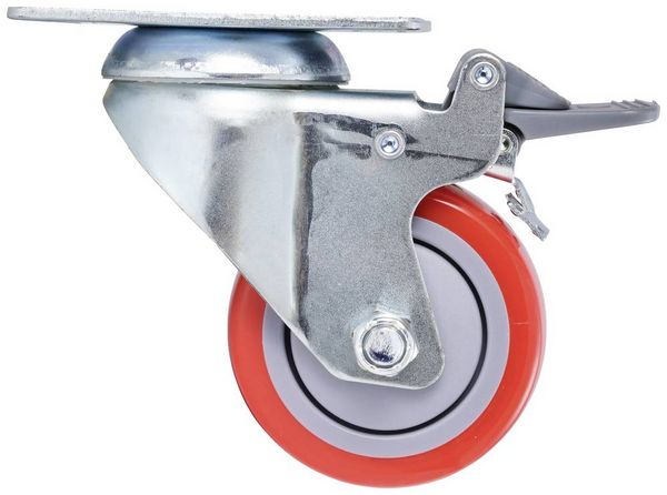 Produktbild: TOOLCRAFT TO-7935651 Schwerlast-Rad Rad-Durchmesser: 76mm Tragf&auml;higkeit (max.): 100kg 1St.
