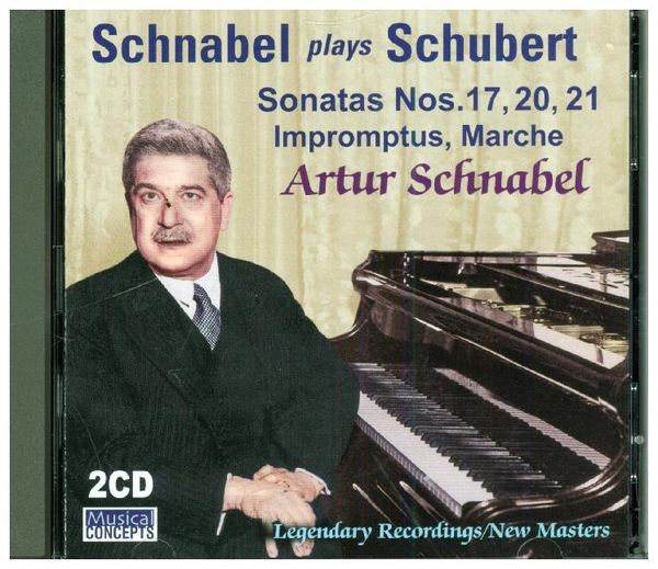 Produktbild: Artur Schnabel spielt Franz Schubert