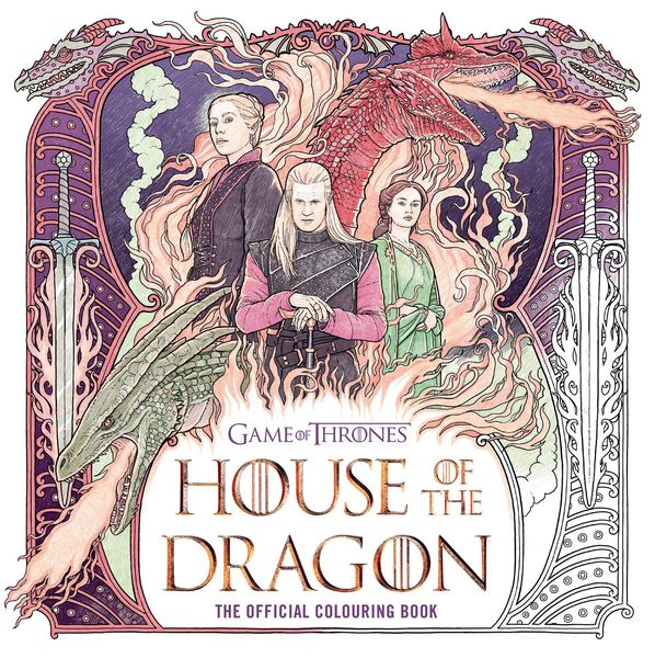 Produktbild: House of the Dragon: The Official Colouring Book