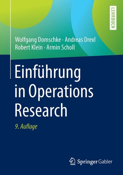 Produktbild: Einf&uuml;hrung in Operations Research