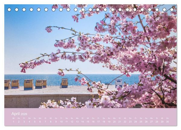 Produktbild: Gr&ouml;mitz - Ein Jahr Urlaub (Tischkalender 2026 DIN A5 quer), CALVENDO Monatskalender