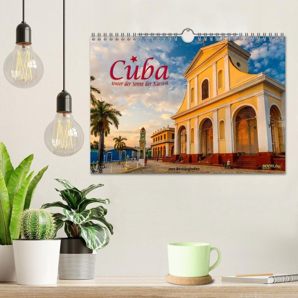 Produktbild: Cuba - Unter der Sonne der Karibik (Wandkalender 2026 DIN A4 quer), CALVENDO Monatskalender