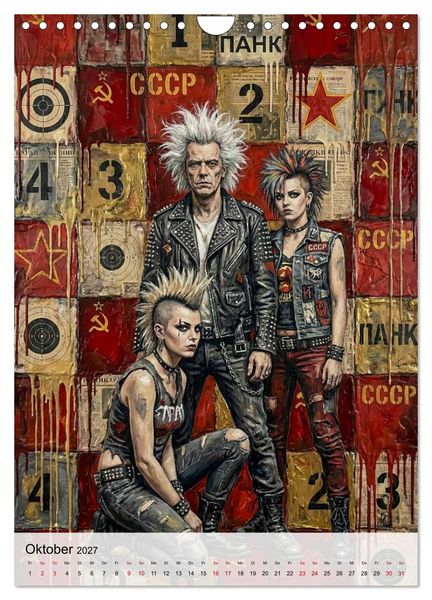 Produktbild: Punk 76 (Wandkalender 2027 DIN A4 hoch), CALVENDO Monatskalender