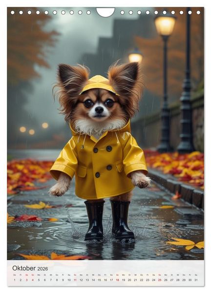 Produktbild: Daily Dogs &ndash; Tierisch menschlich (Wandkalender 2026 DIN A4 hoch), CALVENDO Monatskalender