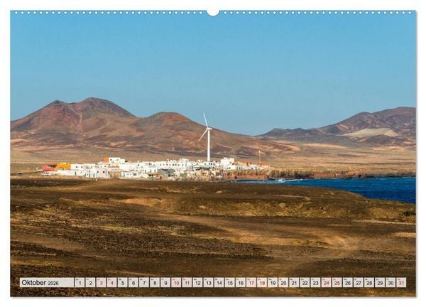 Produktbild: Fuerteventura Sand und bunte Farben (Wandkalender 2026 DIN A2 quer), CALVENDO Monatskalender