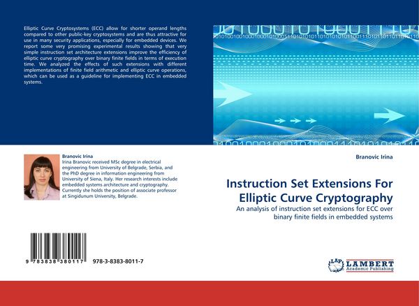 Produktbild: Instruction Set Extensions For Elliptic Curve Cryptography