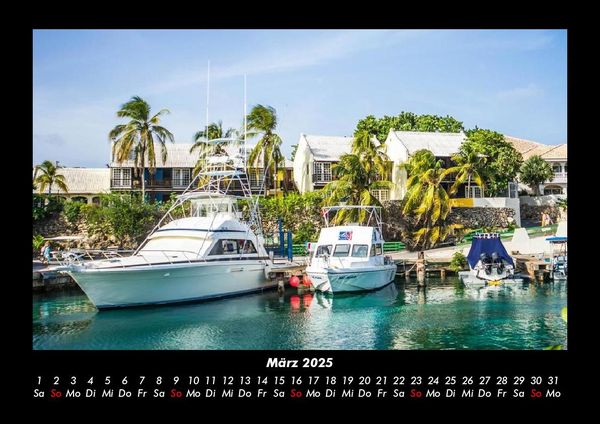 Produktbild: Boote 2025 Fotokalender DIN A3