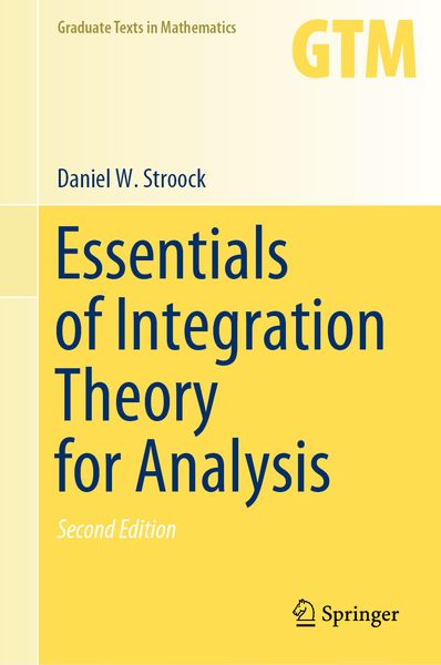 Produktbild: Essentials of Integration Theory for Analysis