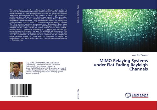 Produktbild: MIMO Relaying Systems under Flat Fading Rayleigh Channels