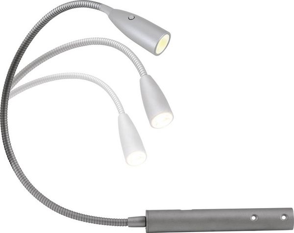 Produktbild: Heitronic Berta 27745 LED-Nachttischlampe LED LED fest eingebaut 1.5W Warmwei&szlig; Silber