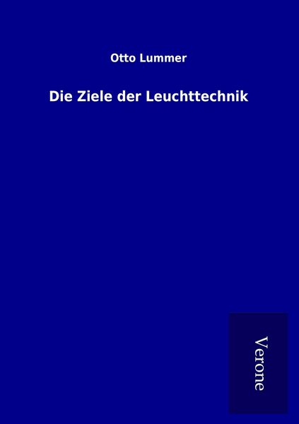 Produktbild: Die Ziele der Leuchttechnik