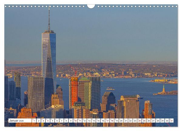 Produktbild: New York City Manhattan Perspektiven (Wandkalender 2026 DIN A3 quer), CALVENDO Monatskalender