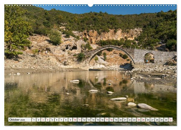 Produktbild: Albanien - Der S&uuml;den (Wandkalender 2026 DIN A2 quer), CALVENDO Monatskalender