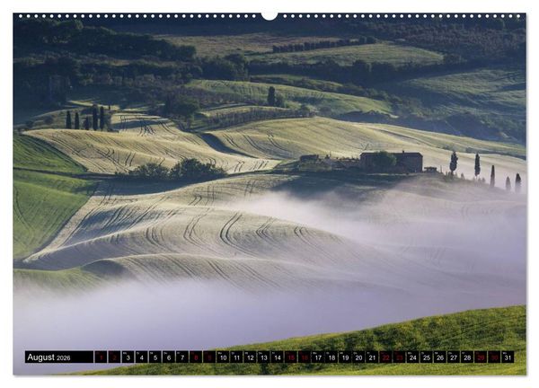 Produktbild: Toskana - Inseln im Nebel (Wandkalender 2026 DIN A2 quer), CALVENDO Monatskalender