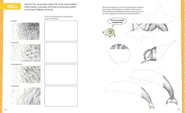 Produktbild: Die Kunst des Zeichnens f&uuml;r Kinder &Uuml;bungsbuch - Tiere