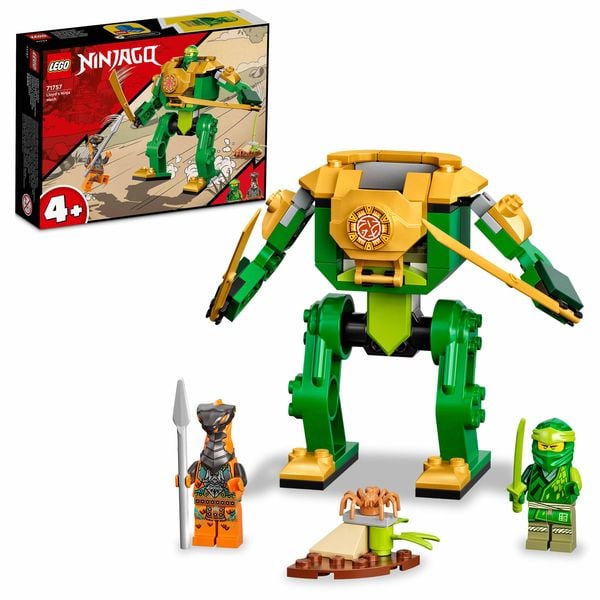 LEGO NINJAGO 71757 Lloyds Ninja-Mech, Actionfigur, Spielzeug ab 4 Jahren