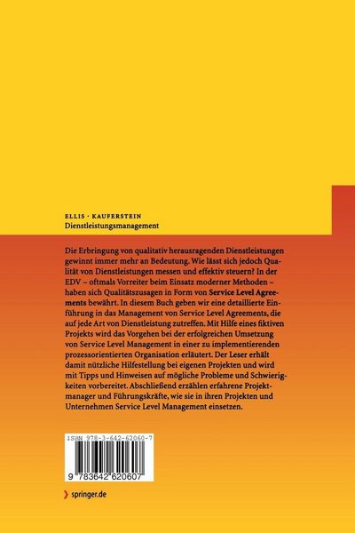 Produktbild: Dienstleistungsmanagement