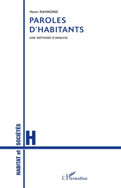 Produktbild: PAROLES D'HABITANTS
