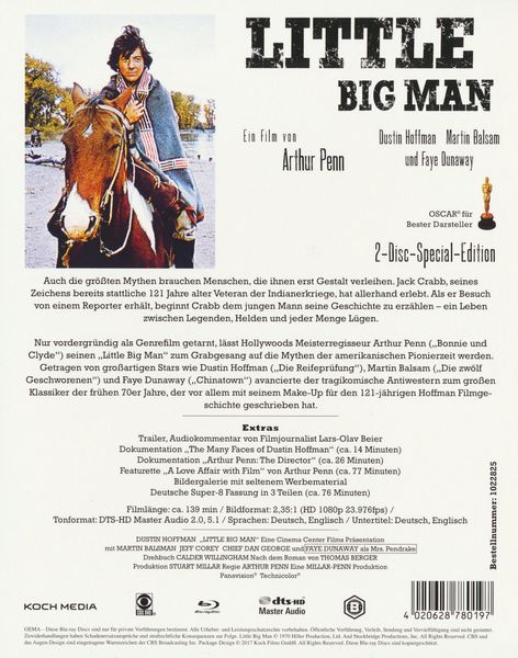 Produktbild: Little Big Man (+ Bonus-Blu-ray) [SE]