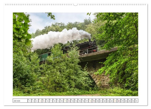 Produktbild: Museumsbahnen auf Tour (hochwertiger Premium Wandkalender 2026 DIN A2 quer), Kunstdruck in Hochglanz