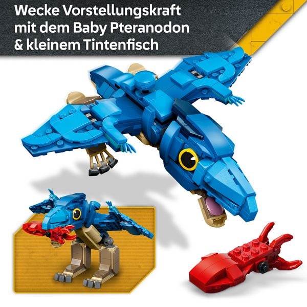 Produktbild: LEGO Jurassic World 77977 Baby-Dinosaurier: Pteranodon, Bauspielzeug f&uuml;r Kinder ab 7 Jahren