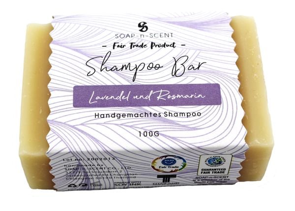 Shampoo Riegel Lavendel + Rosmarin