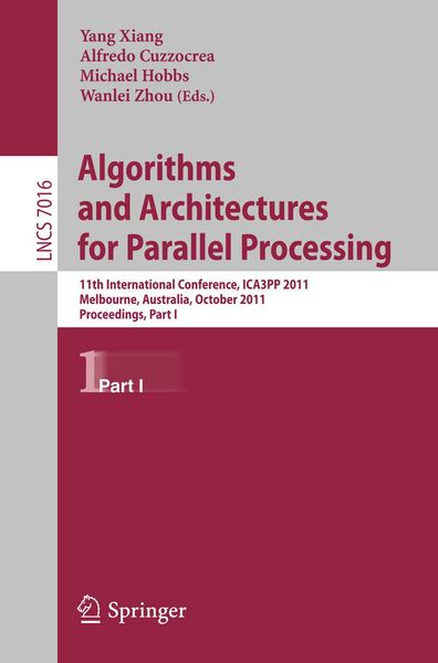 Produktbild: Algorithms and Architectures for Parallel Processing, Part I