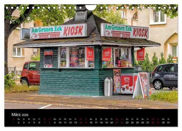 Produktbild: K&ouml;lsche Veedelskultur. B&uuml;dchen, Kioske und Trinkhallen. (Wandkalender 2026 DIN A4 quer), CALVENDO Monatskalender