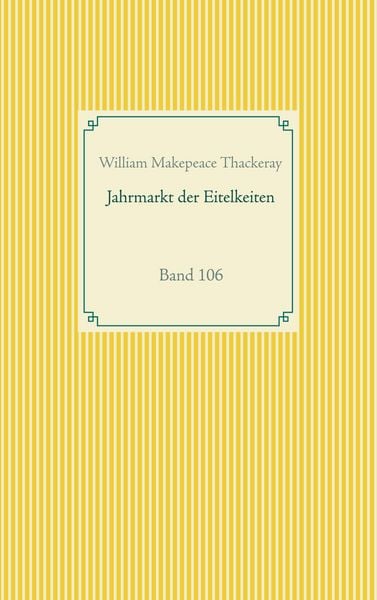 Produktbild: Jahrmarkt der Eitelkeiten