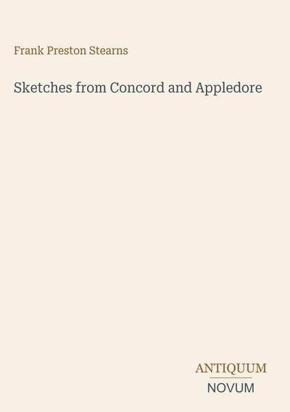 Produktbild: Sketches from Concord and Appledore