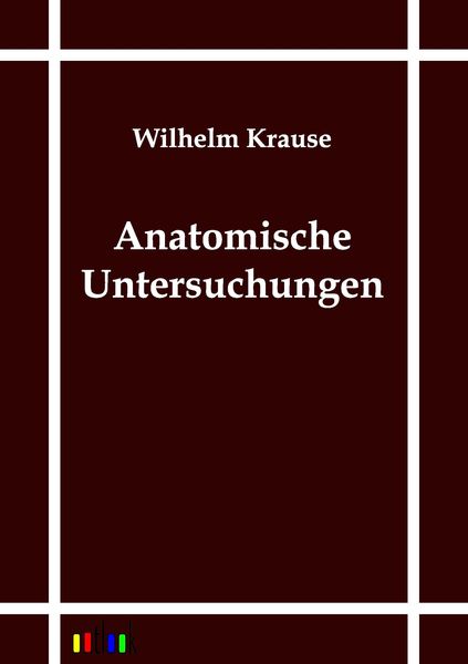 Produktbild: Anatomische Untersuchungen