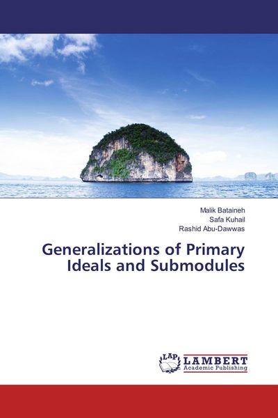 Produktbild: Generalizations of Primary Ideals and Submodules
