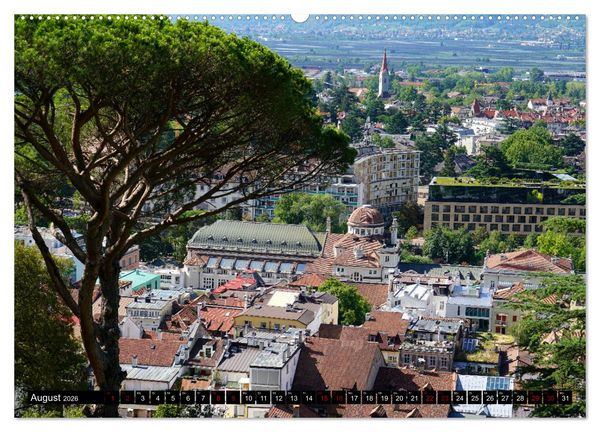 Produktbild: Spaziergang in Meran (Wandkalender 2026 DIN A2 quer), CALVENDO Monatskalender