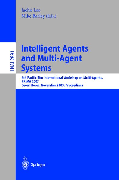 Produktbild: Intelligent Agents and Multi-Agent Systems