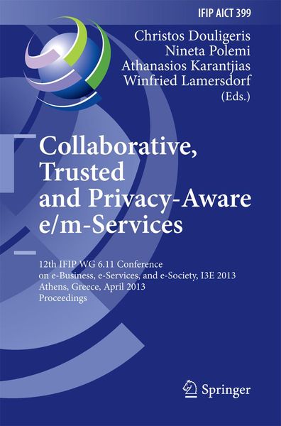 Produktbild: Collaborative, Trusted and Privacy-Aware e/m-Services