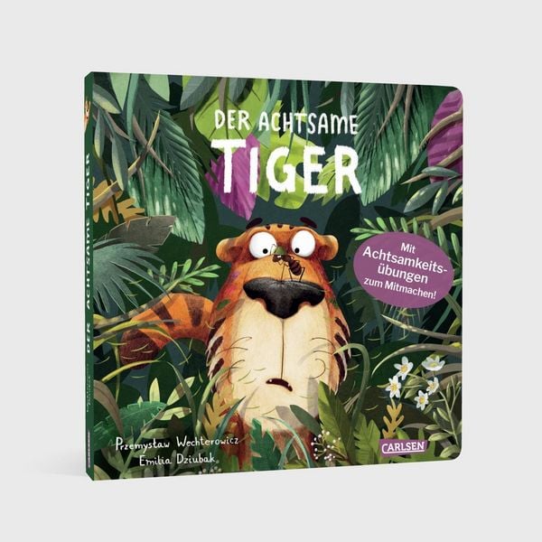 Produktbild: Der achtsame Tiger 1: Der achtsame Tiger (Pappbilderbuchausgabe)